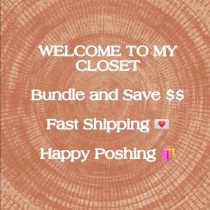 Hi! Welcome to my closet!